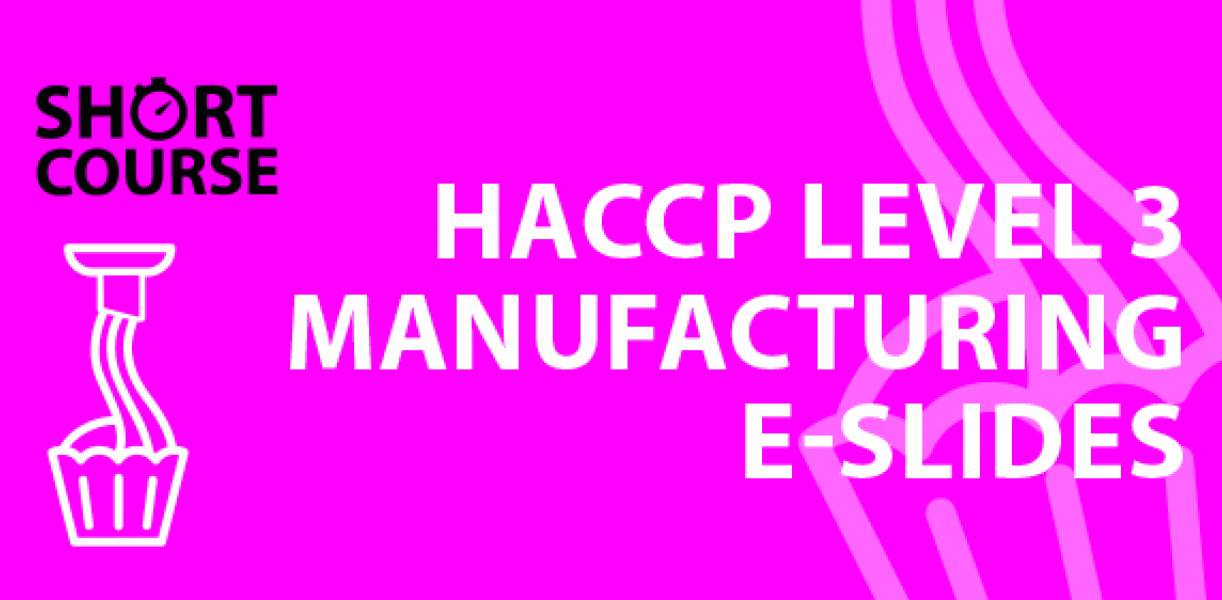 haccp manufacturing