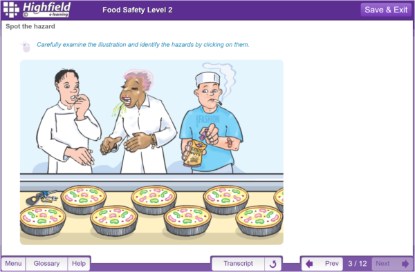 Food Safety in Manufacturing Level 2 - Highfield Online Training