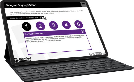Highfield Online Training Safeguarding Children Course