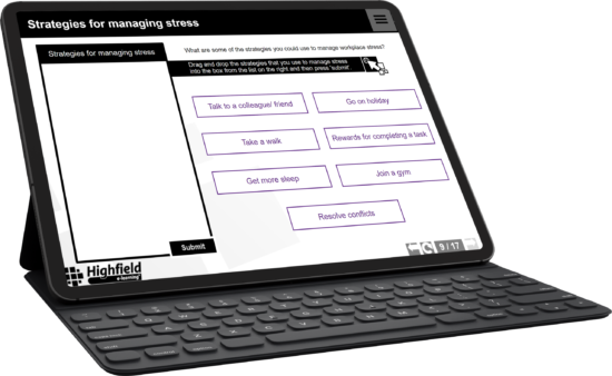 Highfield Online Training Stress Management Course