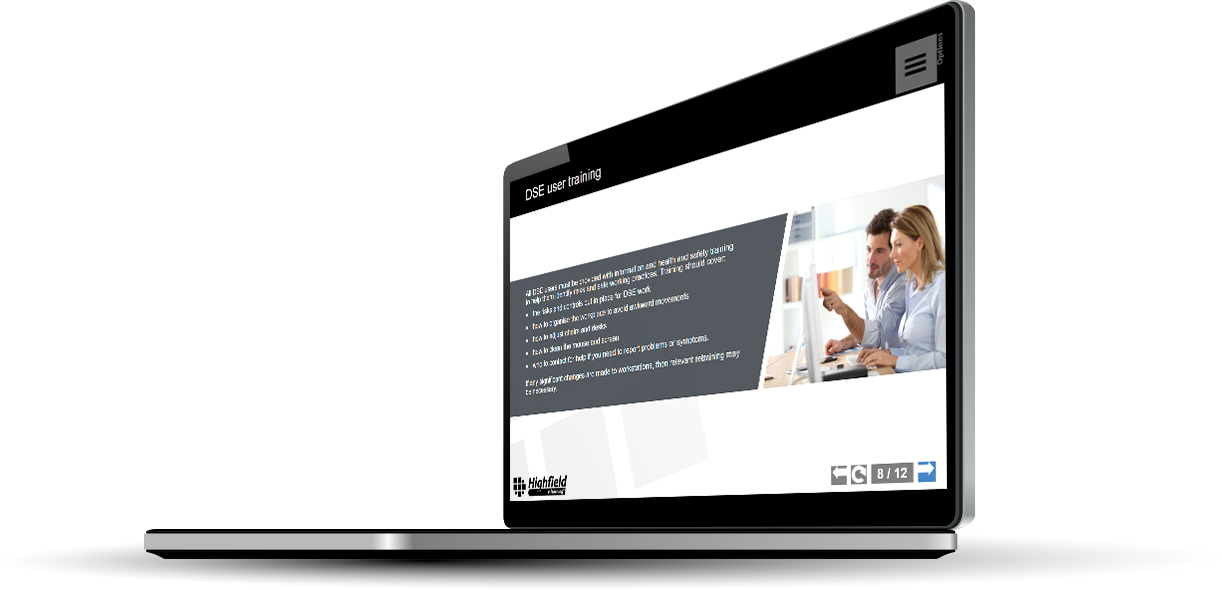 Display Screen Equipment - Highfield Online Training