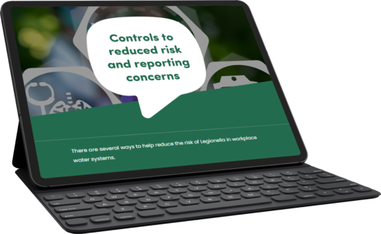 Legionella training on reducing risk and reporting concerns