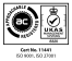 UKAS Management Systems ISO 9001, ISO 27001 Cert No. 11441
